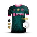 Fluminense Away 2024/25 Patchs Libertadores - Fan Version