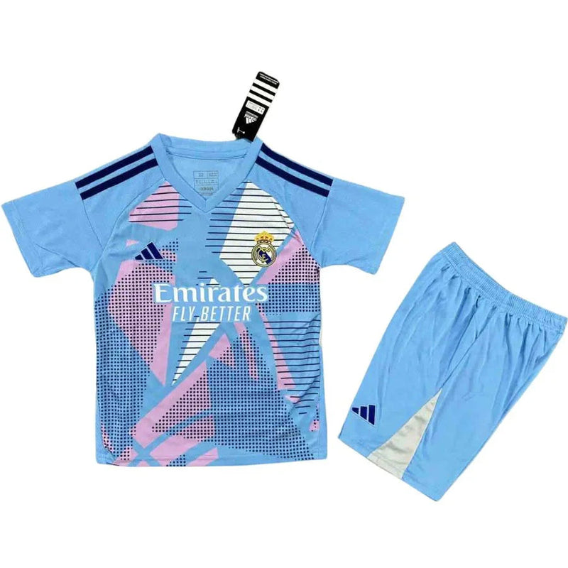 Kids Real Madrid GK Home Jersey 2024/25