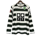 Sporting Home Long Sleeve Retro Jersey 2002/03