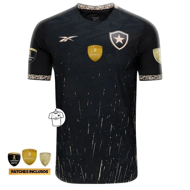 Botafogo Third Fan Jersey 2024/25 Patchs Campeão Libertadores