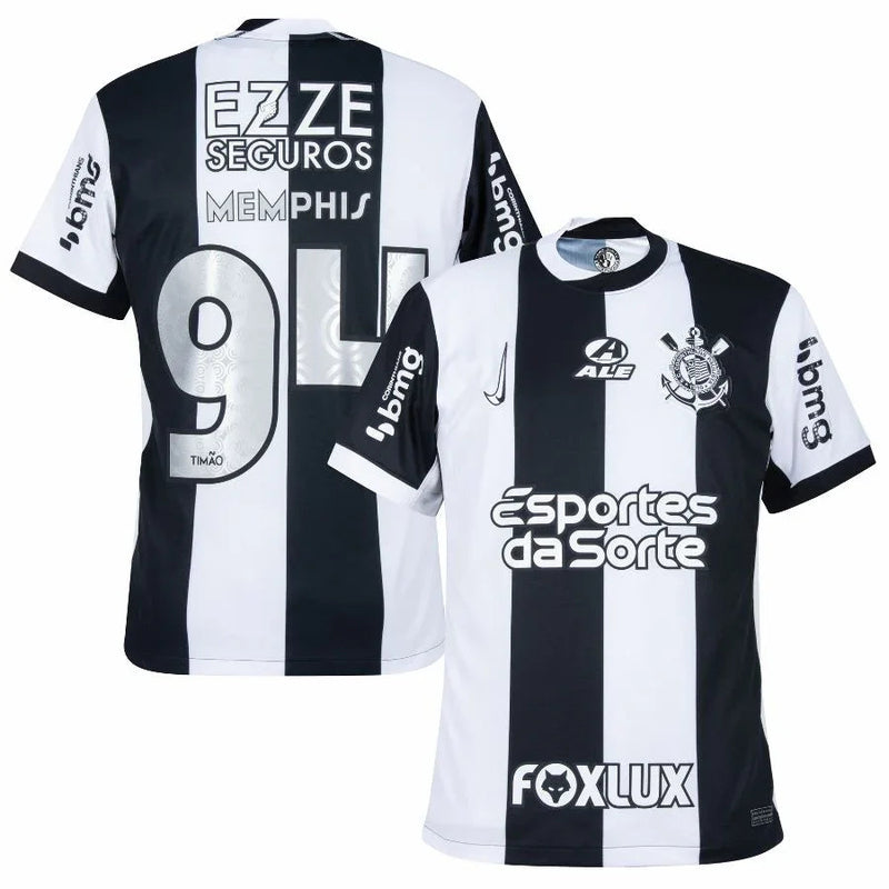 Corinthians Memphis 94 Third  Fan Jersey 2024/25 Full Sponsor (Official Printing)