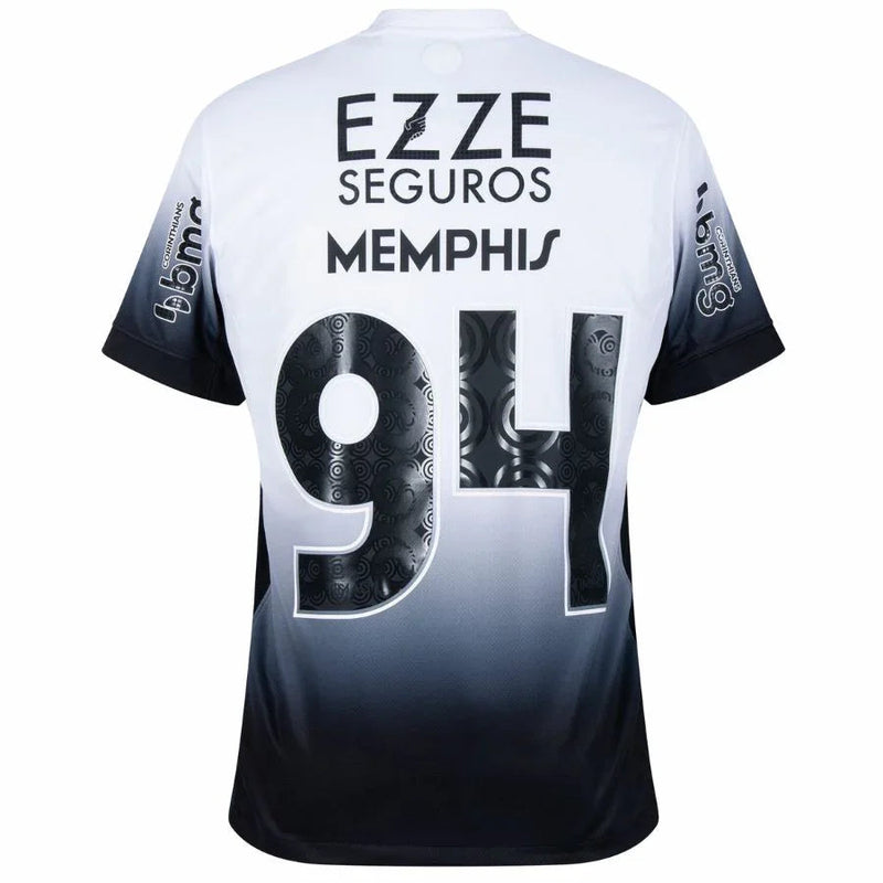 Corinthians Memphis 94 Home Fan Jersey 2024/25 Full Sponsor (Official Printing)