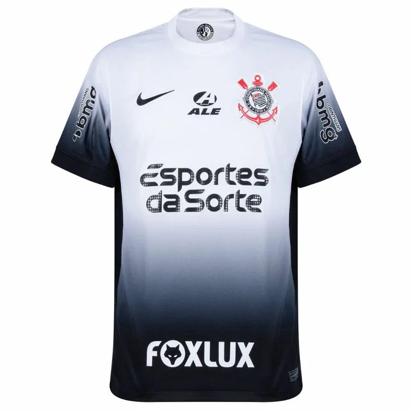 Corinthians Home Fan Jersey 2024/25 Full Sponsor (Official Printing)