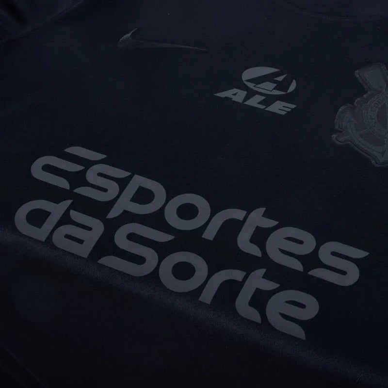 Corinthians Yuri Alberto 9 Away Fan Jersey 2024/25 Full Sponsor (Official Printing)