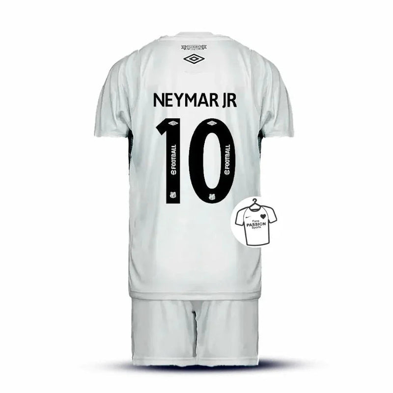 Kids KIT Santos Neymar JR 10 Home Jersey 2024/25