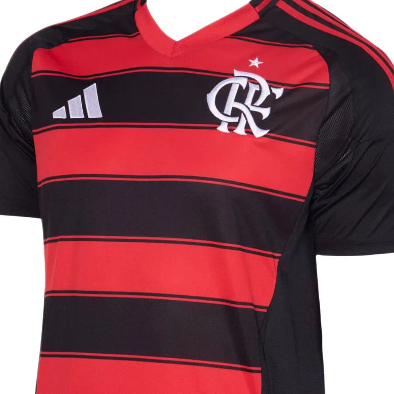 Kids Kit Flamengo Home Fan Jersey 2025/26