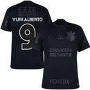 Corinthians Yuri Alberto 9 Away Fan Jersey 2024/25 Full Sponsor (Official Printing)