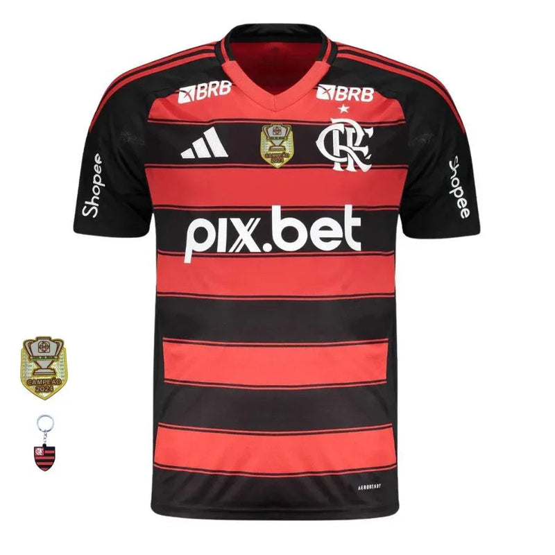 Flamengo Home Regatta Fan Jersey 2025/26