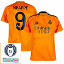 Real Madrid Away Fan Jersey 2024/25 Patches UCL UEFA Foundation (Official Printing)