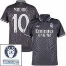 Real Madrid Third Fan Jersey 2024/25 Patches UCL UEFA Foundation (Official Printing)