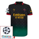 AC Milan BLACK JERSEY DIAVOLI X OFF-WHITE™ Fan Jersey 2025