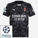 AC Milan GK Home 2024/25 Patches UCL UEFA Foundation (Official Printing)
