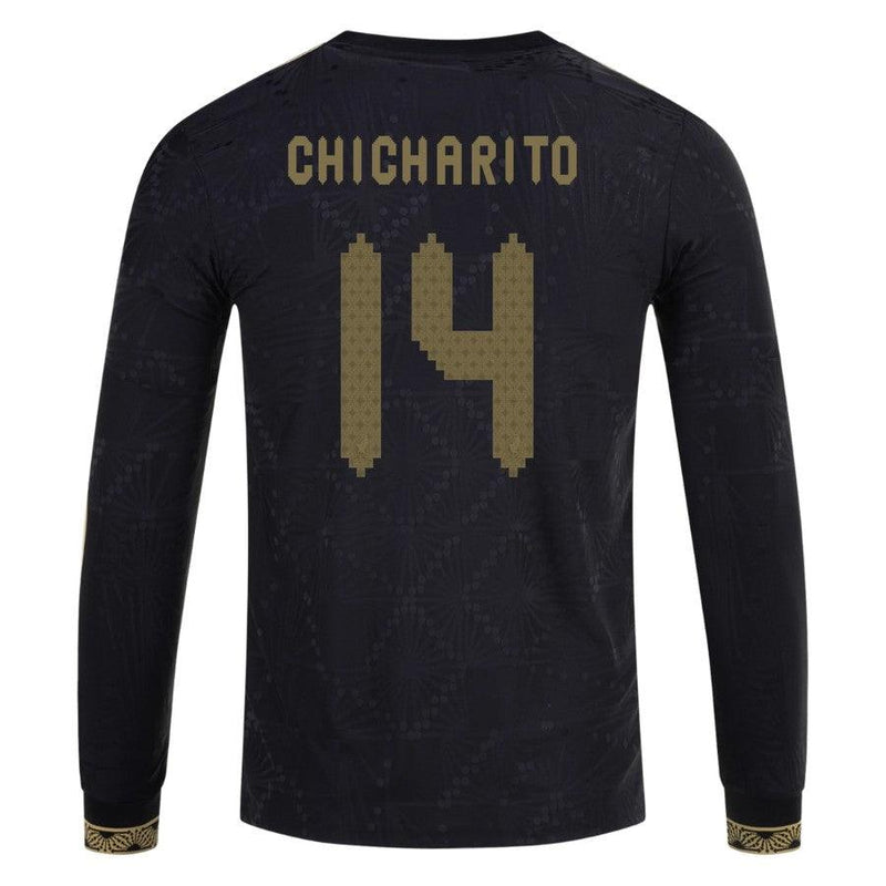 Mexico Chicharito  2025 Special Edition Long Sleeve Authentic Player Third Jersey by adidas