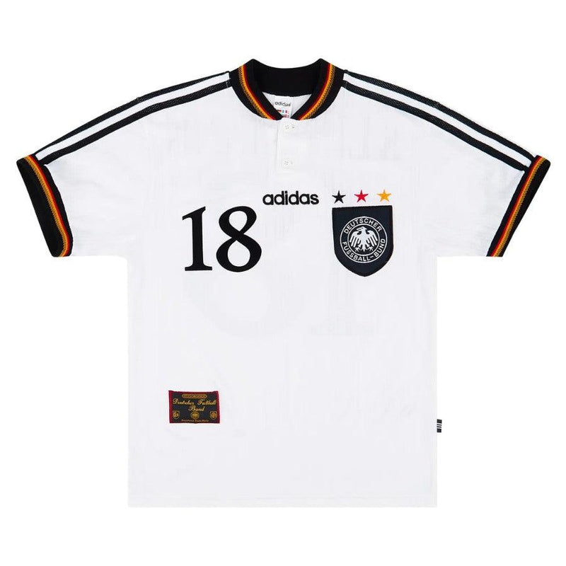 Germany Jurgen Klinsmann Retro Home 1996 Fan Jersey