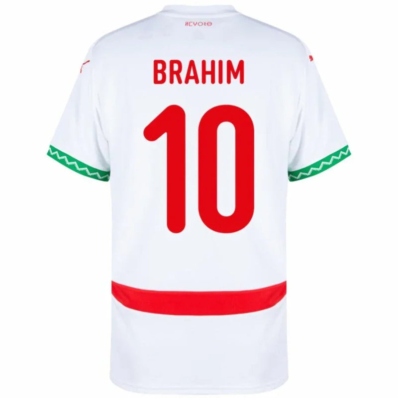 Morocco Brahim 10 Away Fan Jersey 2025/26