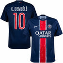 PSG O. Dembélé 10 Home Fan Jersey 2024/25