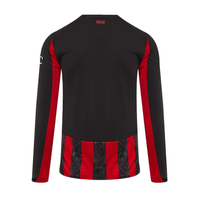 Milan Home Long Sleeve Fan Jersey 2025/26