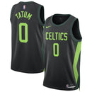 Jayson Tatum 0 Boston Celtics 24/25 City Edition NBA Jersey