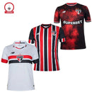Kit 3 Jersey São Paulo Home, Away e Third  2024/25