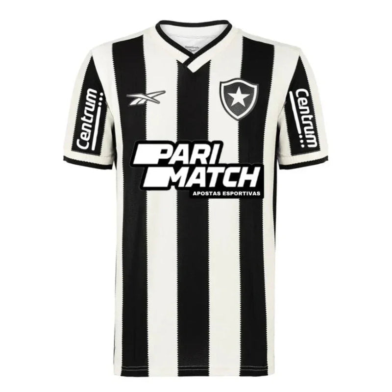 Botafogo Home Fan Jersey 2024/25 Patchs Campeão Libertadores