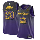 LeBron James 23 Los Angeles Lakers City Edition 24/25 NBA Jersey