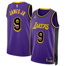 Brownie James Jr. 9 Los Angeles Lakers Jordan Statement Edition 24/25 NBA Jersey