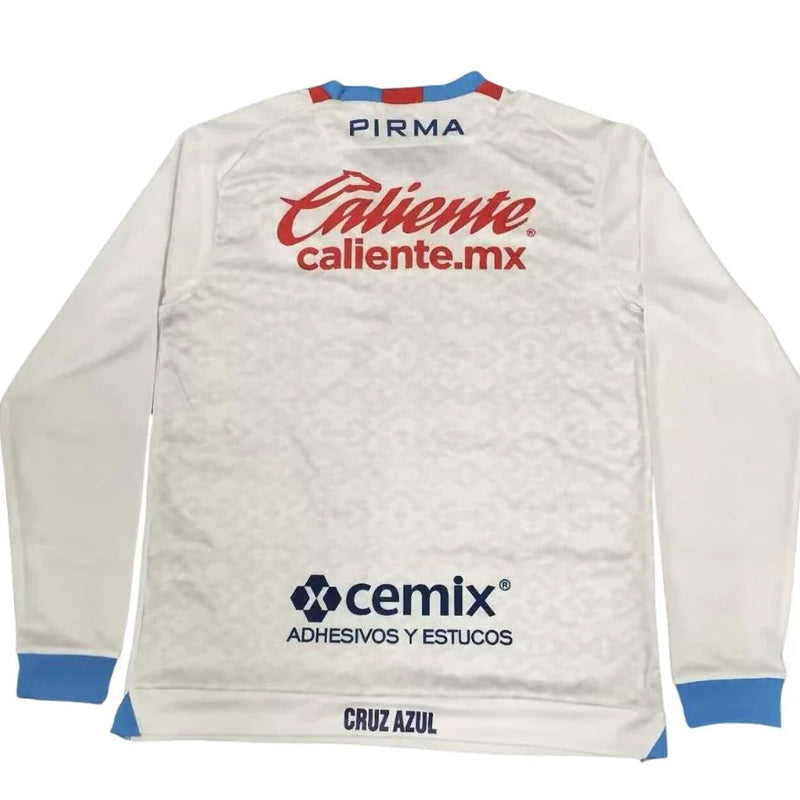 Cruz Azul Away Long Sleeve Fan Jersey 2024/25