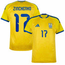 Ukraine Home Zinchenko 17 Fan Jersey Shirt 2026-2027
