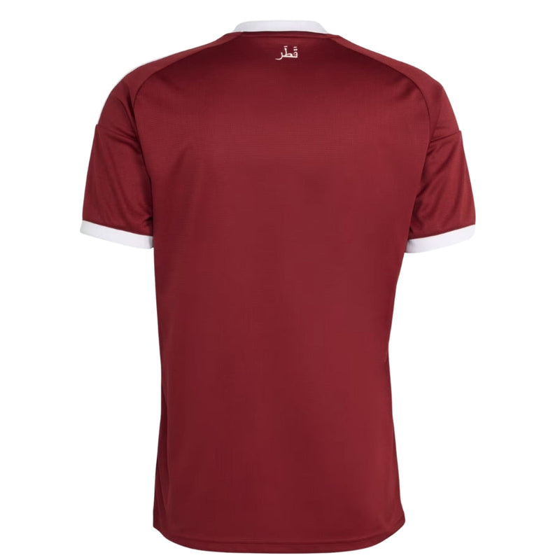 Qatar Home Fan Jersey Shirt 2026 World Cup