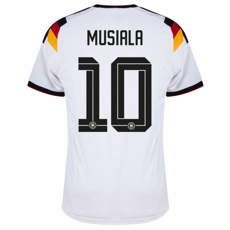 Germany Home Musiala 10 Authentic Player Shirt 2026-2027  World Cup