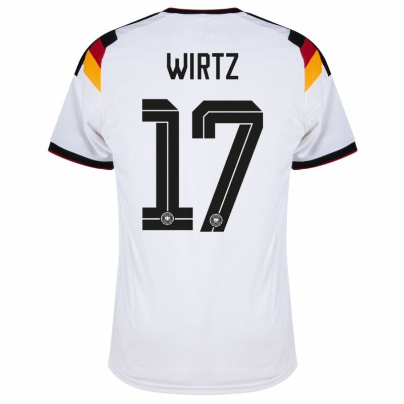Germany Home  Wirtz 17 Authentic Player Shirt 2026-2027 World Cup