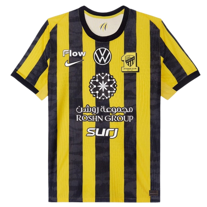 Al-Ittihad Home Fan Jersey Shirt 2025/26