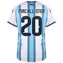 Argentina Home Mac Allister 20 Authentic Player Shirt 2026-2027 World Cup