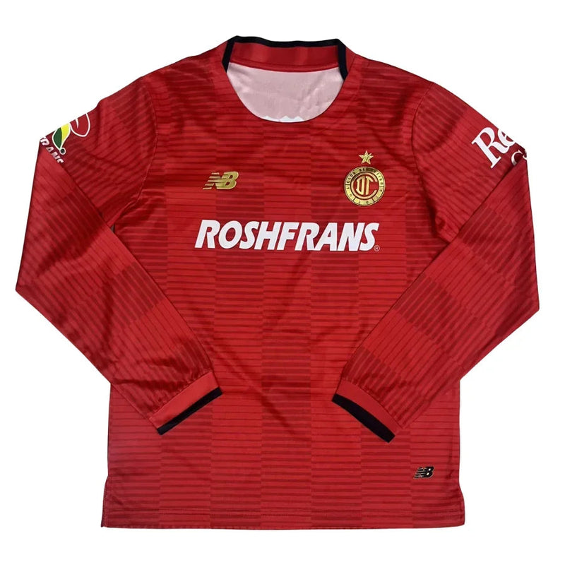 Deportivo Toluca Home Long Sleeve Fan Jersey 2025/26