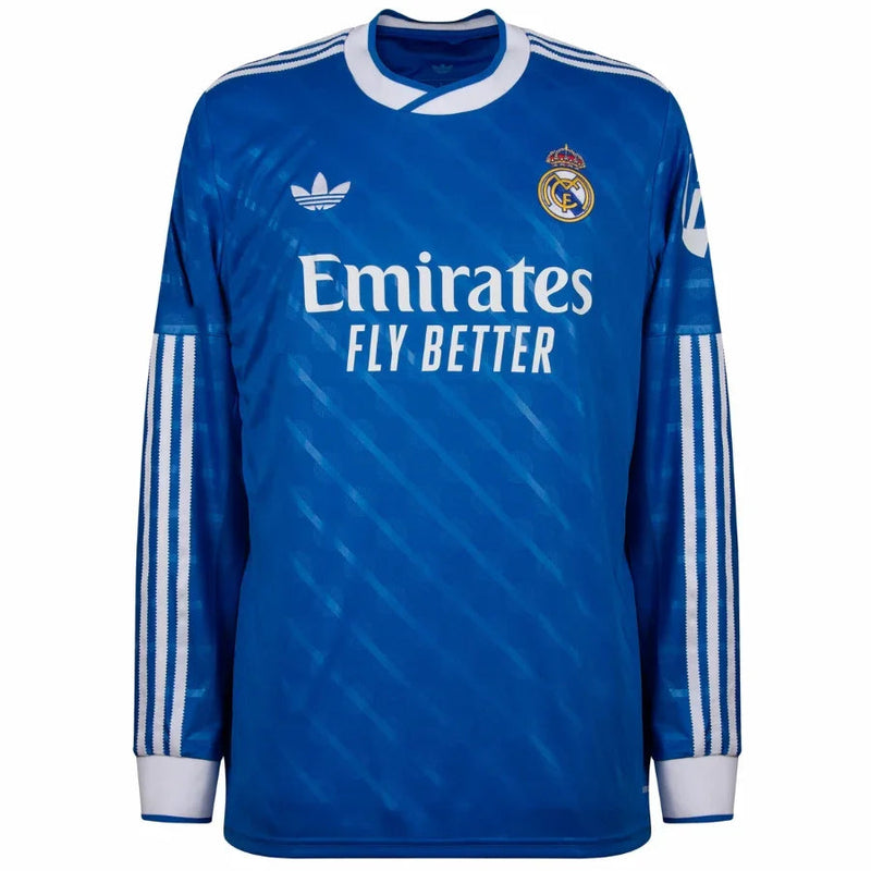 Real Madrid Third Fan Jersey Long Sleeve 2025/26