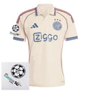Ajax Amsterdam Third Fan Jersey 2025/26 Patches UCL + 10th Anniversary UEFA Foundation