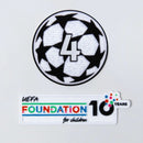 Ajax Amsterdam Home Fan Jersey 2025/26 Patches UCL + 10th Anniversary UEFA Foundation