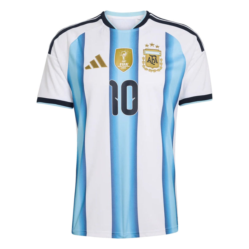 Kids Kit Argentina Home Messi 10 Fan Jersey Shirt 2026 World Cup