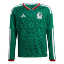 Kids kit Mexico Home Fan Jersey Long Sleeve Shirt 2026 World Cup