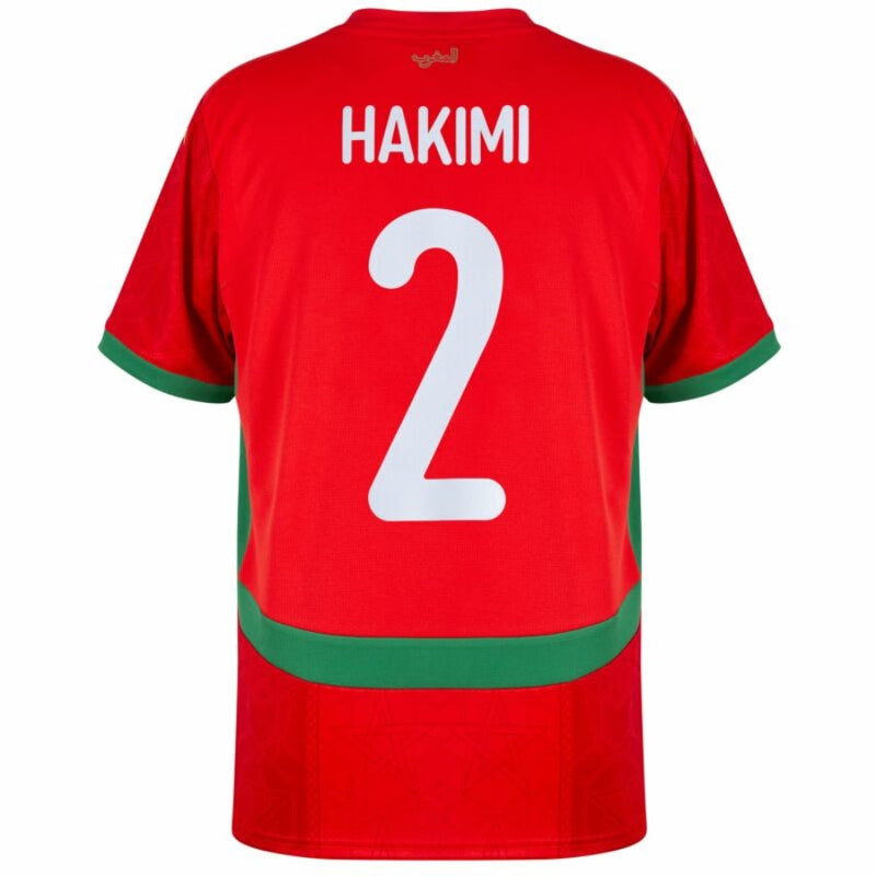 Marocco Home Hakimi 2 Authentic Player Shirt 2026 World Cup