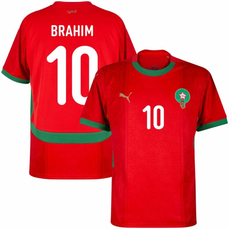 Marocco Home Brahim 10 Authentic Player Shirt 2026 World Cup