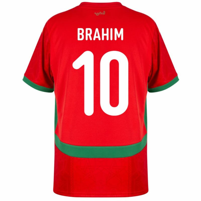 Marocco Home Brahim 10 Authentic Player Shirt 2026 World Cup