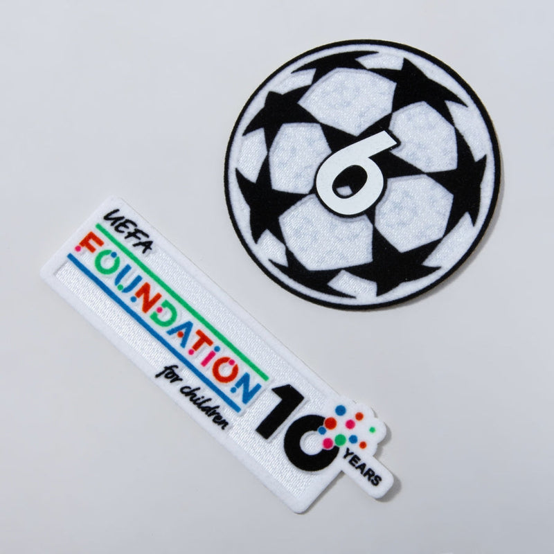 Bayern München Away Fan Jersey 2025/26 Patches UCL + 10th Anniversary UEFA Foundation