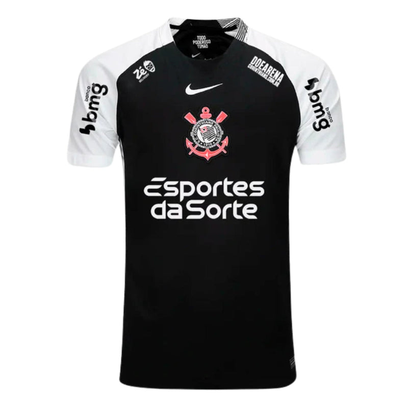 Corinthians Away Fan Jersey 2025/26 All Sponsors