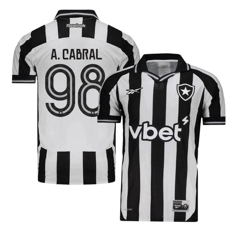 Botafogo A.Cabral 98 Home Fan Jersey 2025/26