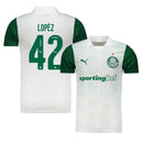 Palmeiras Away Flaco Lopez 42 Fan Jersey 2025/26