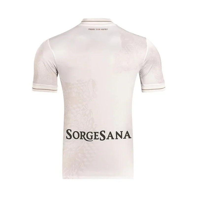 Napoli Away Fan Jersey 2025/26 Patches UCL + 10th Anniversary UEFA.