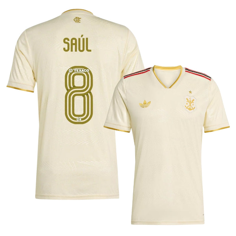 Flamengo Third Saul 8 Fan Jersey 2025/26 Official Printing
