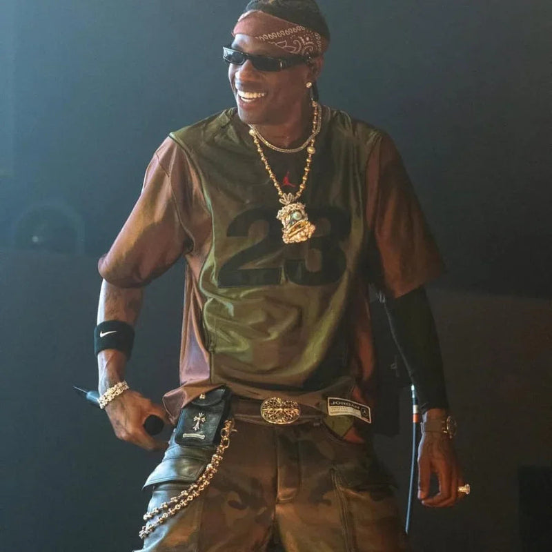 Barcelona Travis Scott Home Fan Jersey 2025/26 Special Edition FC Barcelona Collab With Travis Scott