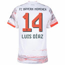 Bayern München Luis Díaz 14 Fan Jersey 2025/26 Official Printing